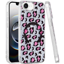 For iPhone 16e Case In Mold Design Dual Layer Magnetic Circle + Tempered Glass
