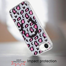 For iPhone 16e Case In Mold Design Dual Layer Magnetic Circle + Tempered Glass