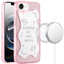 For iPhone 16e Case In Mold Design Dual Layer Magnetic Circle + Tempered Glass
