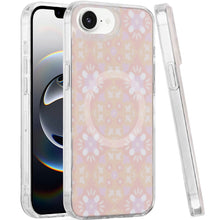 For iPhone 16e Case In Mold Design Dual Layer Magnetic Circle + Tempered Glass