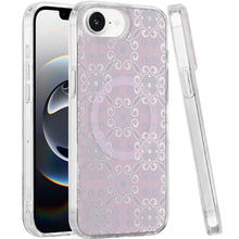 For iPhone 16e Case In Mold Design Dual Layer Magnetic Circle + Tempered Glass