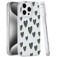 For iPhone 15 Pro Max Case Dual Layer Design TPU Phone Cover + 2 Tempered Glass