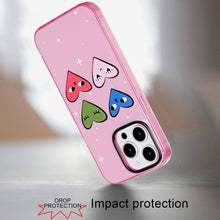 For iPhone 15 Pro Max Case Dual Layer Design TPU Phone Cover + 2 Tempered Glass