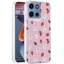 For Moto G 2025 Case Dual Layer In Mold Design TPU Phone Cover + Tempered Glass