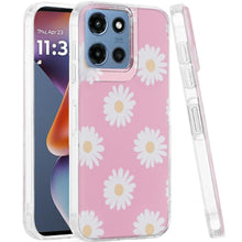 For Moto G 2025 Case Dual Layer In Mold Design TPU Phone Cover + Tempered Glass