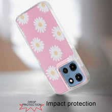 For Moto G 2025 Case Dual Layer In Mold Design TPU Phone Cover + Tempered Glass