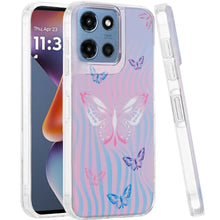 For Moto G 2025 Case Dual Layer In Mold Design TPU Phone Cover + Tempered Glass