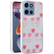 For Moto G 2025 Case Dual Layer In Mold Design TPU Phone Cover + Tempered Glass