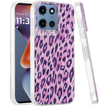 For Moto G 2025 Case Dual Layer In Mold Design TPU Phone Cover + Tempered Glass
