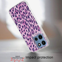 For Moto G 2025 Case Dual Layer In Mold Design TPU Phone Cover + Tempered Glass