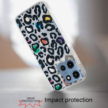 For Moto G 2025 Case Dual Layer In Mold Design TPU Phone Cover + Tempered Glass