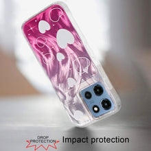 For Moto G 2025 Case Dual Layer In Mold Design TPU Phone Cover + Tempered Glass