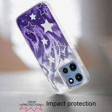 For Moto G 2025 Case Dual Layer In Mold Design TPU Phone Cover + Tempered Glass