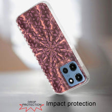 For Moto G 2025 Case Dual Layer In Mold Design TPU Phone Cover + Tempered Glass