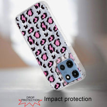 For Moto G 2025 Case Dual Layer In Mold Design TPU Phone Cover + Tempered Glass