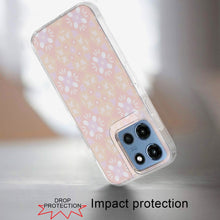 For Moto G 2025 Case Dual Layer In Mold Design TPU Phone Cover + Tempered Glass