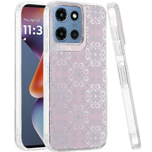 For Moto G 2025 Case Dual Layer In Mold Design TPU Phone Cover + Tempered Glass