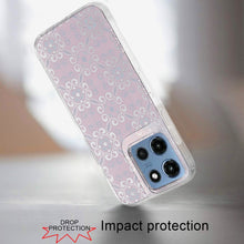 For Moto G 2025 Case Dual Layer In Mold Design TPU Phone Cover + Tempered Glass
