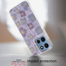 For Moto G 2025 Case Dual Layer In Mold Design TPU Phone Cover + Tempered Glass