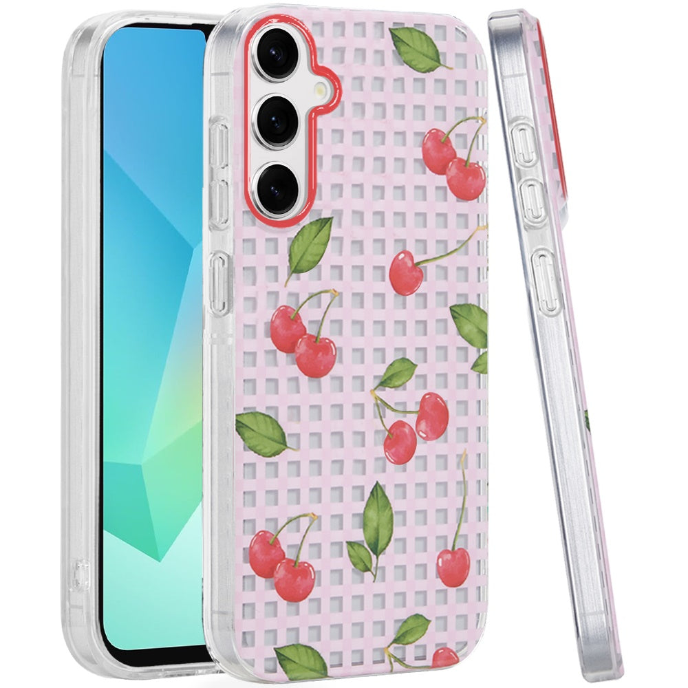 For Samsung A16 5G Case Dual Layer In Mold Design TPU Cover + Tempered Glass