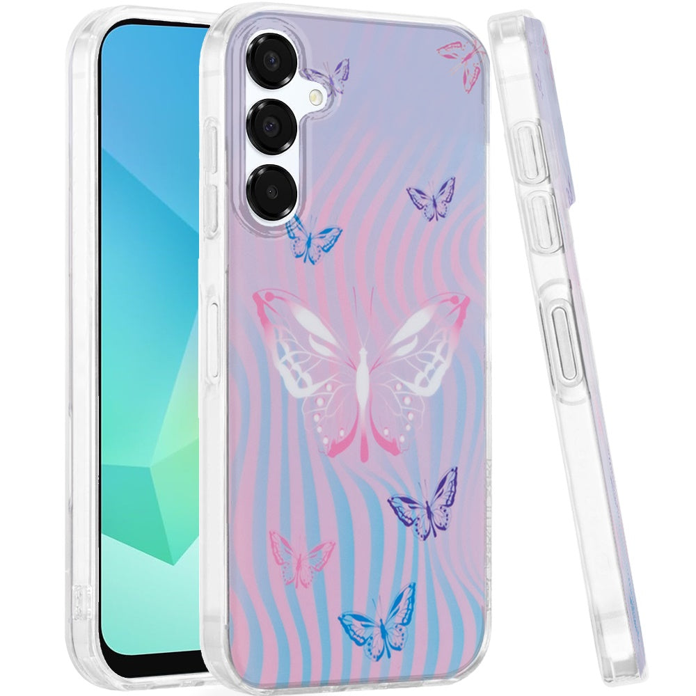 For Samsung A16 5G Case Dual Layer In Mold Design TPU Cover + Tempered Glass