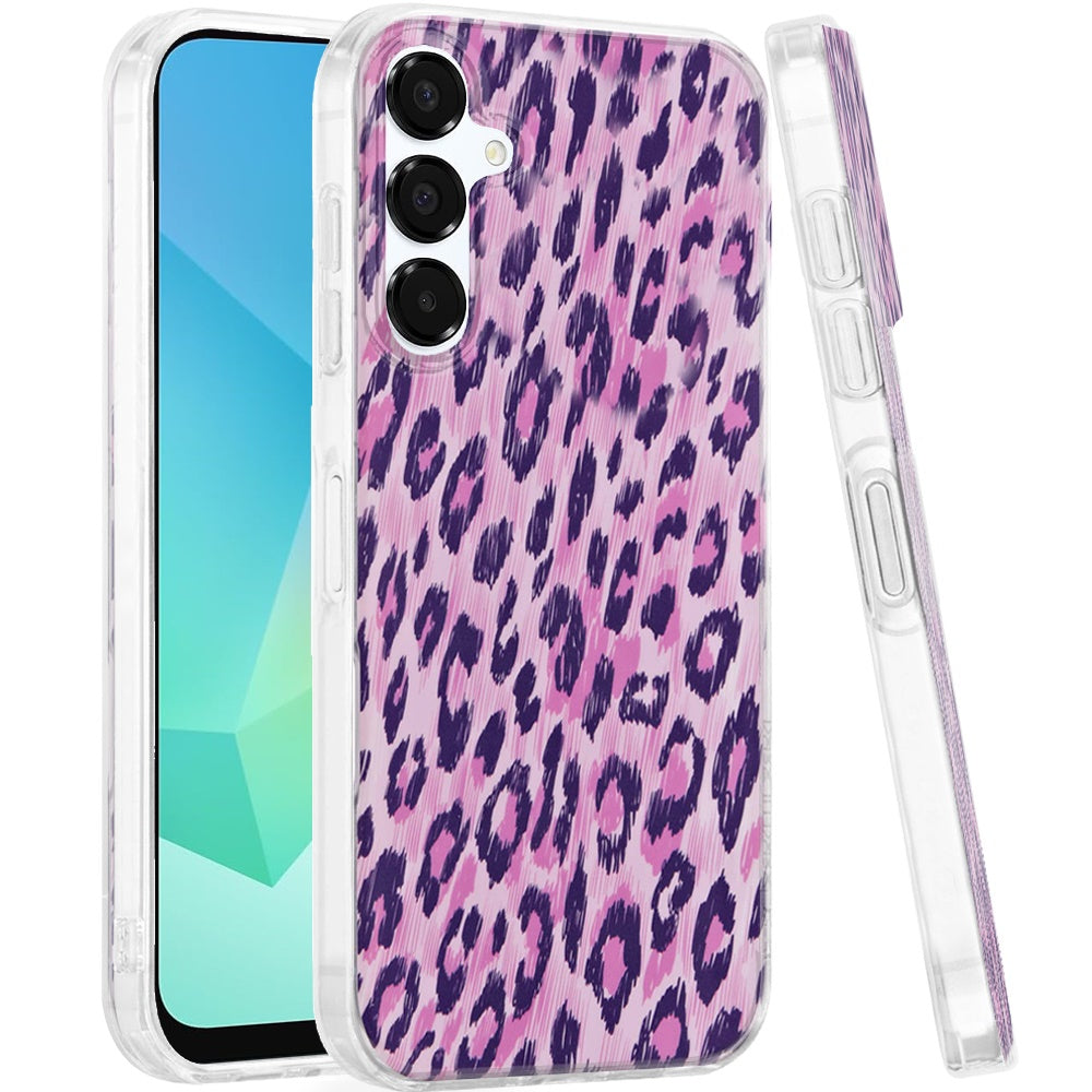 For Samsung A16 5G Case Dual Layer In Mold Design TPU Cover + Tempered Glass