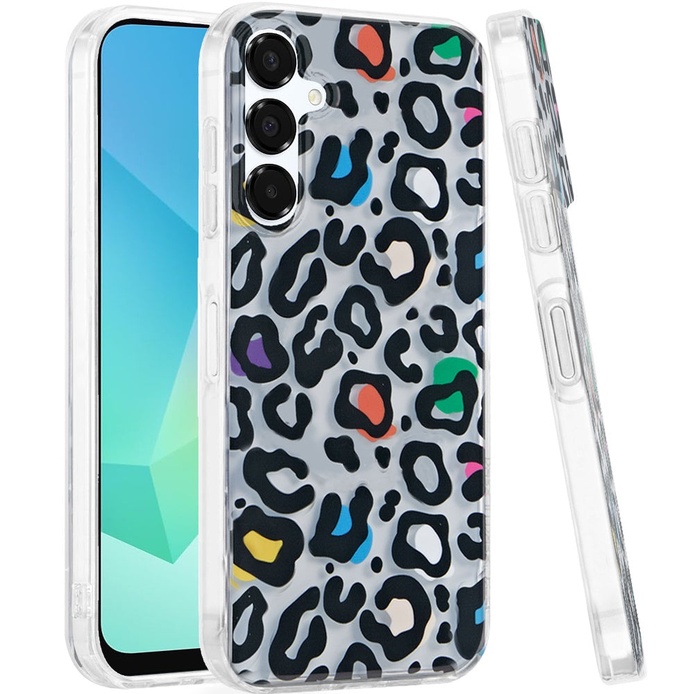 For Samsung A16 5G Case Dual Layer In Mold Design TPU Cover + Tempered Glass