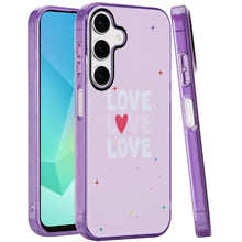 For Samsung A16 5G Case Dual Layer In Mold Design TPU Cover + Tempered Glass
