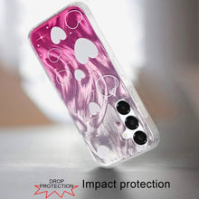 For Samsung A16 5G Case Dual Layer In Mold Design TPU Cover + Tempered Glass
