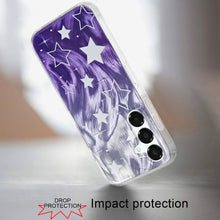 For Samsung A16 5G Case Dual Layer In Mold Design TPU Cover + Tempered Glass