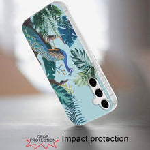 For Samsung A16 5G Case Dual Layer In Mold Design TPU Cover + Tempered Glass