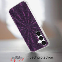 For Samsung A16 5G Case Dual Layer In Mold Design TPU Cover + Tempered Glass