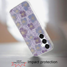 For Samsung A16 5G Case Dual Layer In Mold Design TPU Cover + Tempered Glass