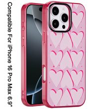 For iPhone 16 PRO MAX Case Dual Layer Design TPU Phone Cover + 2 Tempered Glass