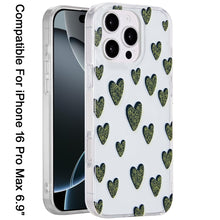 For iPhone 16 PRO MAX Case Dual Layer Design TPU Phone Cover + 2 Tempered Glass