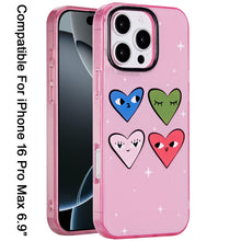 For iPhone 16 PRO MAX Case Dual Layer Design TPU Phone Cover + 2 Tempered Glass
