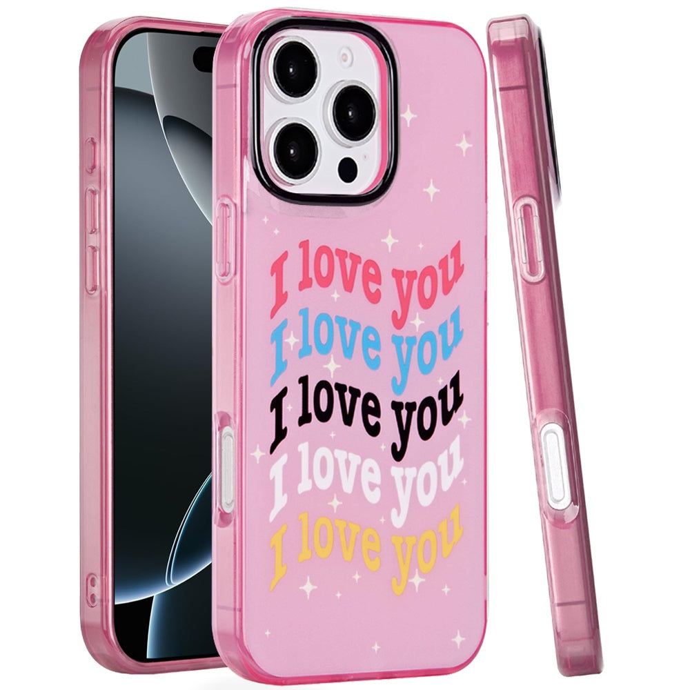 For iPhone 16 PRO MAX Case Dual Layer Design TPU Phone Cover + 2 Tempered Glass