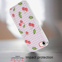 For iPhone SE 3/SE 2 iPhone 8/7 Case Dual Layer Design TPU Cover +Tempered Glass