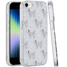 For iPhone SE 3/SE 2 iPhone 8/7 Case Dual Layer Design TPU Cover +Tempered Glass