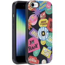 For iPhone SE 3/SE 2 iPhone 8/7 Case Dual Layer Design TPU Cover +Tempered Glass
