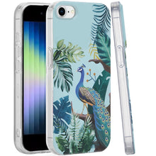 For iPhone SE 3/SE 2 iPhone 8/7 Case Dual Layer Design TPU Cover +Tempered Glass