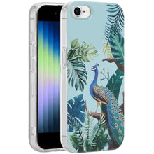 For iPhone SE 3/SE 2 iPhone 8/7 Case Dual Layer Design TPU Cover +Tempered Glass