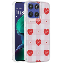 For Moto G Stylus 2025 Case Dual Layer Design TPU Phone Cover + Tempered Glass