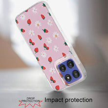 For Moto G Stylus 2025 Case Dual Layer Design TPU Phone Cover + Tempered Glass