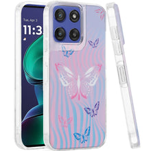 For Moto G Stylus 2025 Case Dual Layer Design TPU Phone Cover + Tempered Glass