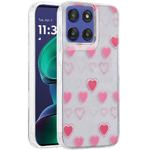 For Moto G Stylus 2025 Case Dual Layer Design TPU Phone Cover + Tempered Glass