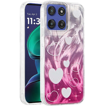 For Moto G Stylus 2025 Case Dual Layer Design TPU Phone Cover + Tempered Glass