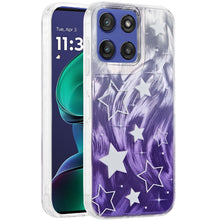 For Moto G Stylus 2025 Case Dual Layer Design TPU Phone Cover + Tempered Glass