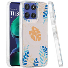 For Moto G Stylus 2025 Case Dual Layer Design TPU Phone Cover + Tempered Glass
