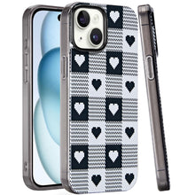 For iPhone 15 Case Dual Layer In Mold Design TPU Phone Cover + 2 Tempered Glass